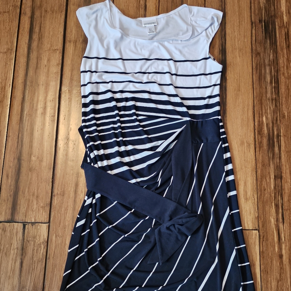 Motherhood Maternity Stretch Work Dress